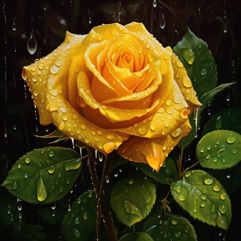 yellow rose flower