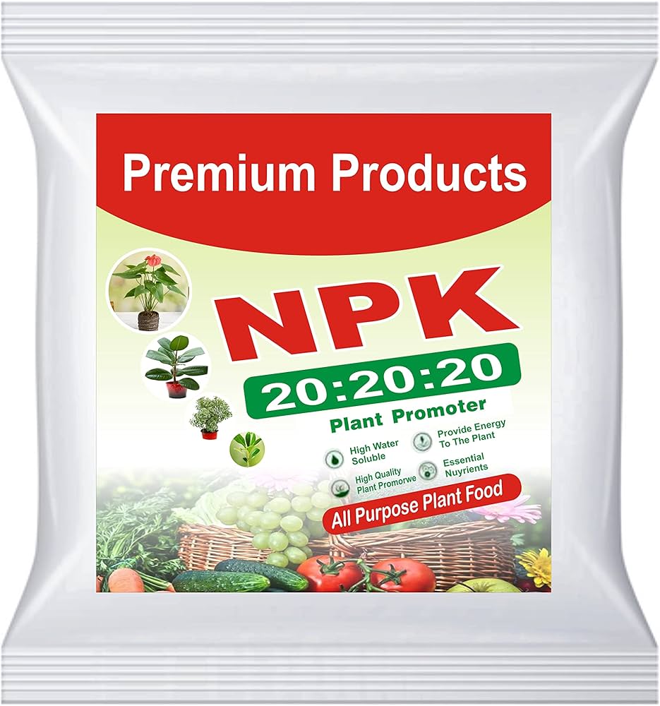 NPK 20-20-20 Plant Food All Purpose Fertilizer (250 Gram) - Image 3