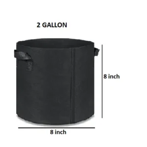 grow bag for plants 2 gallon 8*8