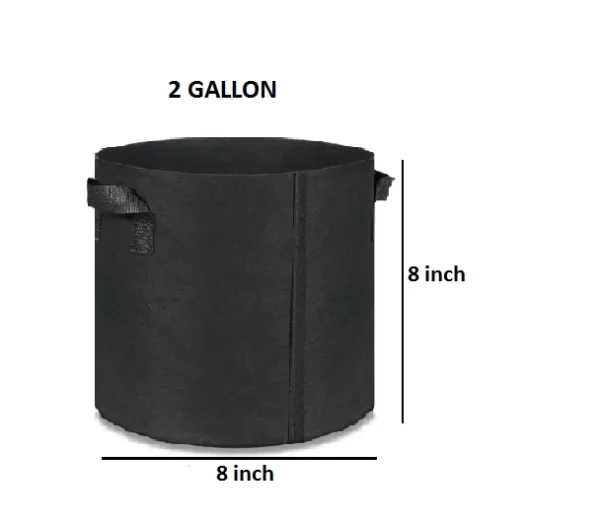 grow bag for plants 2 gallon 8*8